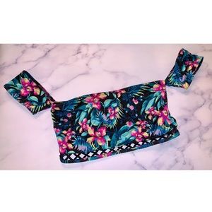 Victoria’s Secret floral bikini sleeved